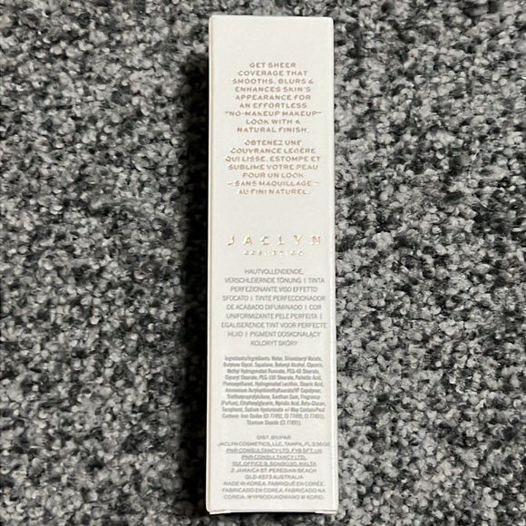 Jaclyn Cosmetics Deep Rich Skin Perfecting Blurring Tint NIB - Picture 2 of 5